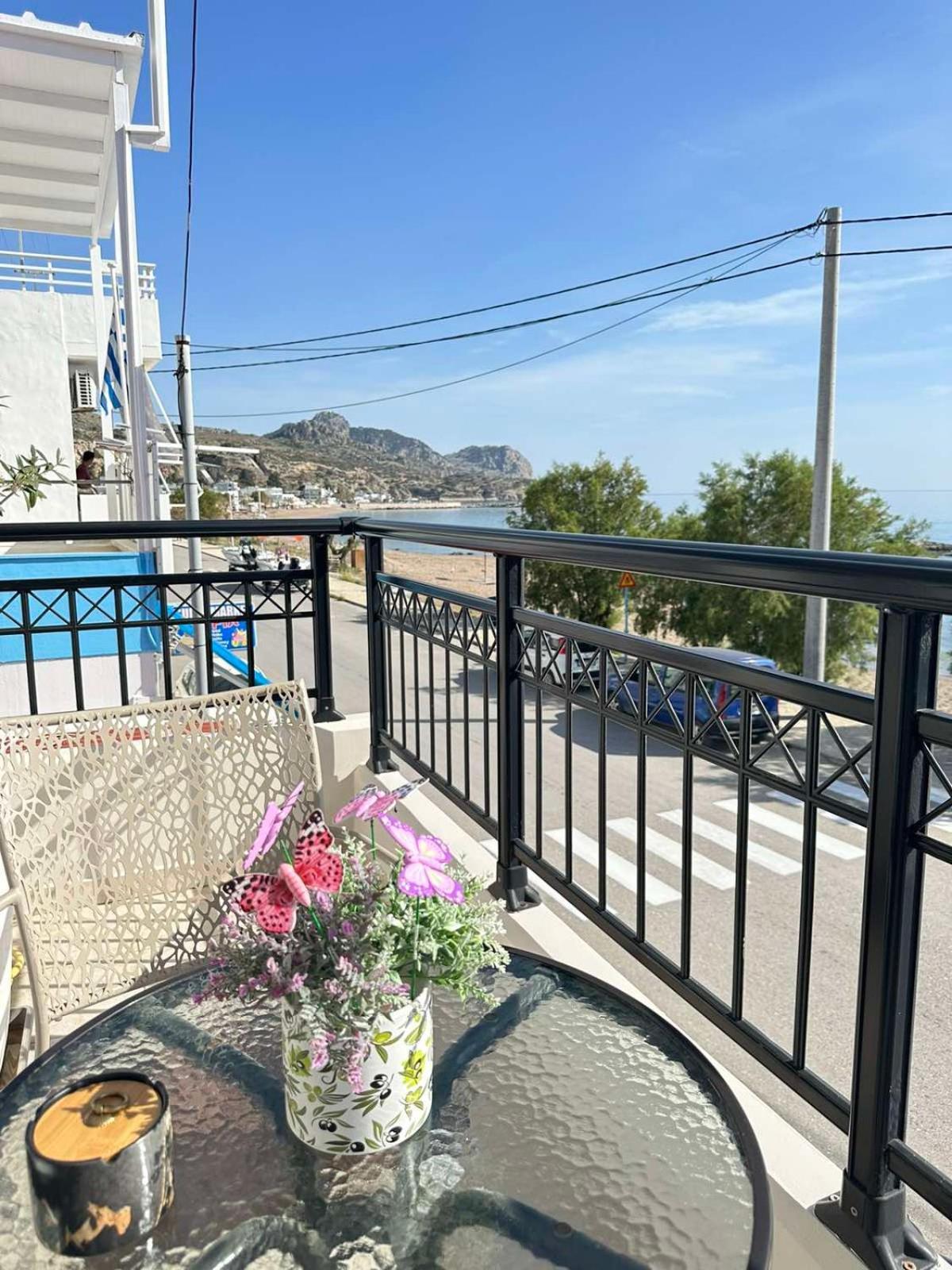 Апартаменты Orfeas Sea View House Архангелос Экстерьер фото